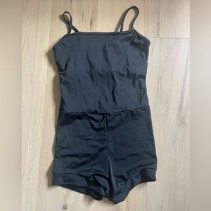 Weissman Black Unitard (short)